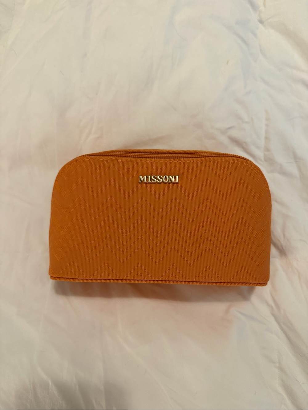 Missoni Orange Chevron Phone Case Pouch